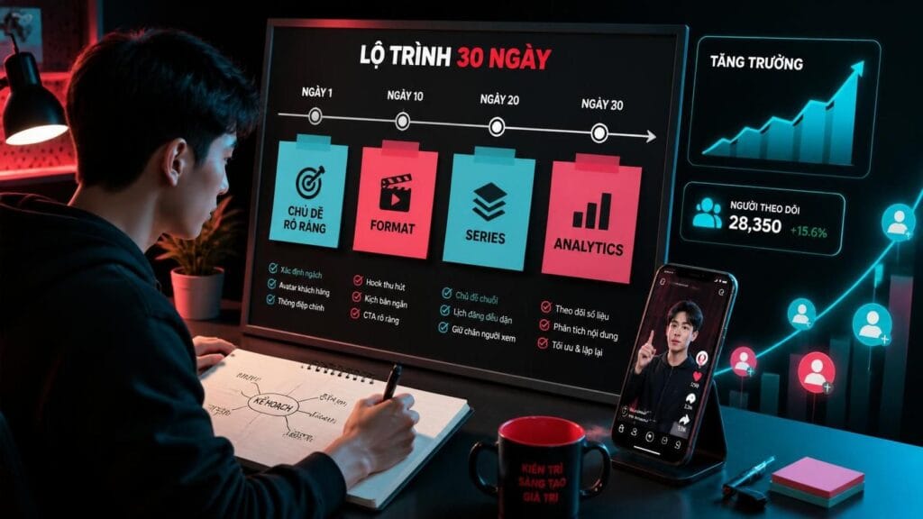Lịch đăng và phản hồi thật của người xem video TikTok