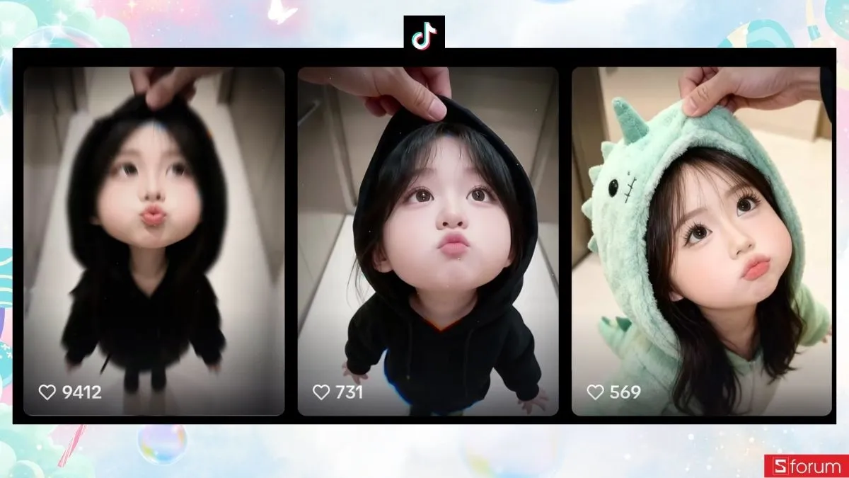Tạo ảnh đu trend trên TikTok giúp nội dung kênh dễ tiếp cận người xem mới
