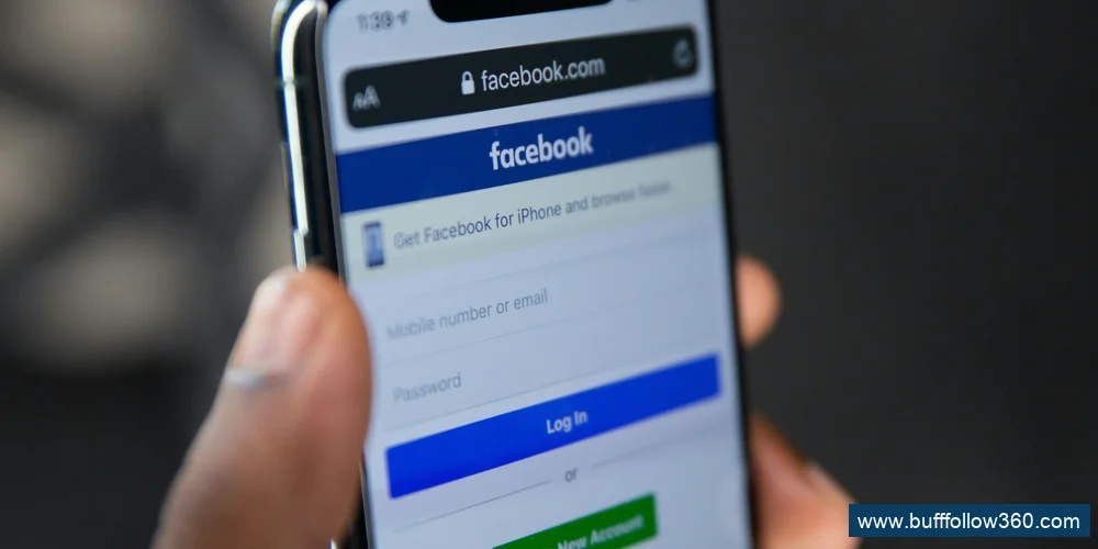 Người dùng sử dụng Facebook trên điện thoại