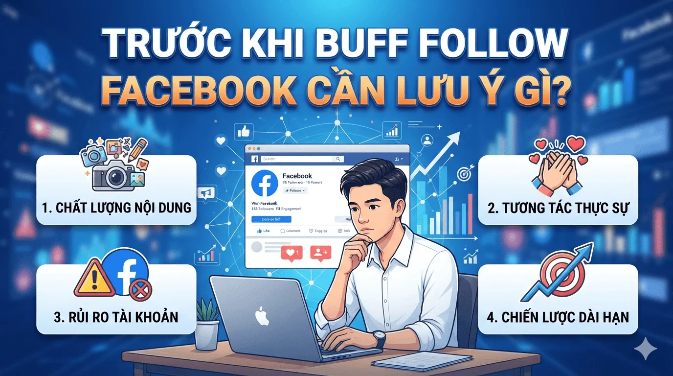 Bốn lưu ý về nội dung, tương tác, rủi ro và chiến lược Facebook